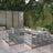 8 Piece Garden Lounge Set Solid Pinewood