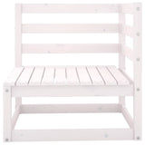 9 Piece Garden Lounge Set Solid Pinewood