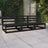 Garden 3-Seater Sofa Solid Pinewood
