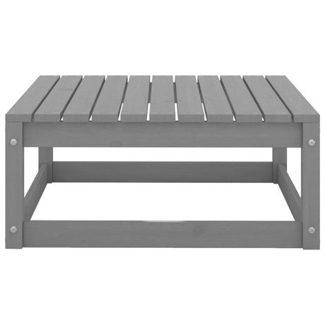 6 Piece Garden Lounge Set Solid Wood Pine