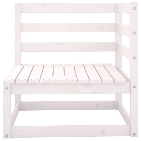 Garden 3-Seater Sofa Solid Pinewood