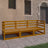 Garden 3-Seater Sofa Solid Pinewood