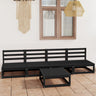 5 Piece Garden Lounge Set Solid Wood Pine