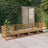 Garden 4-Seater Sofa Solid Pinewood