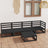 5 Piece Garden Lounge Set Solid Wood Pine