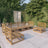 6 Piece Garden Lounge Set Solid Pinewood