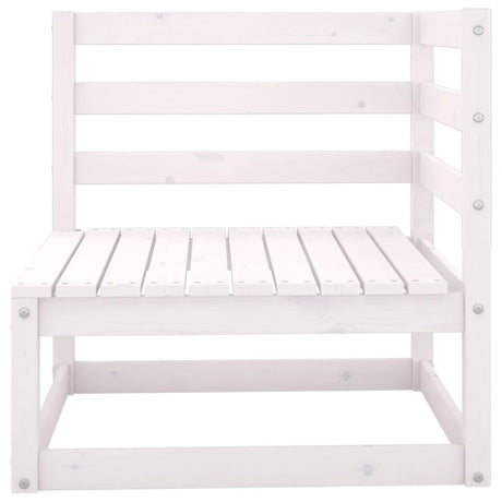 4 Piece Garden Lounge Set Solid Wood Pine