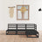 4 Piece Garden Lounge Set Solid Wood Pine