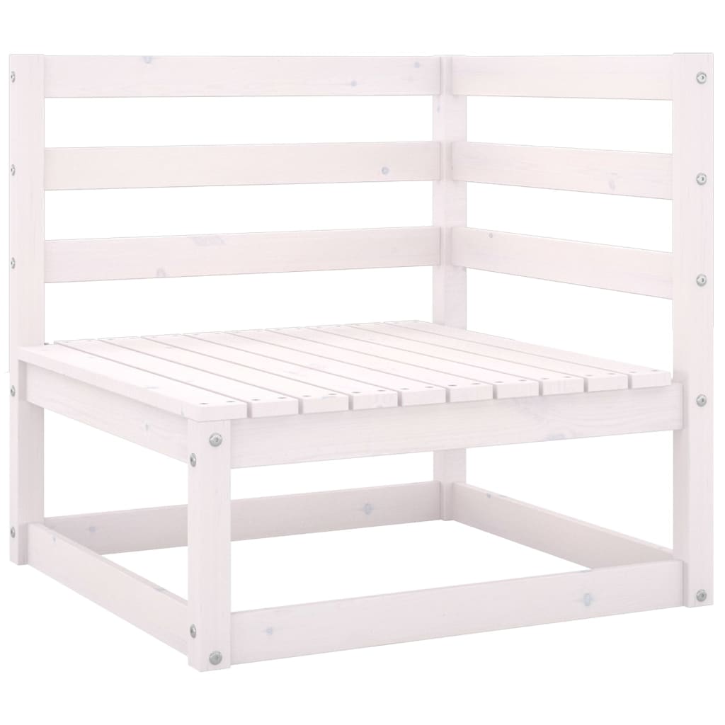 7 Piece Garden Lounge Set Solid Wood Pine