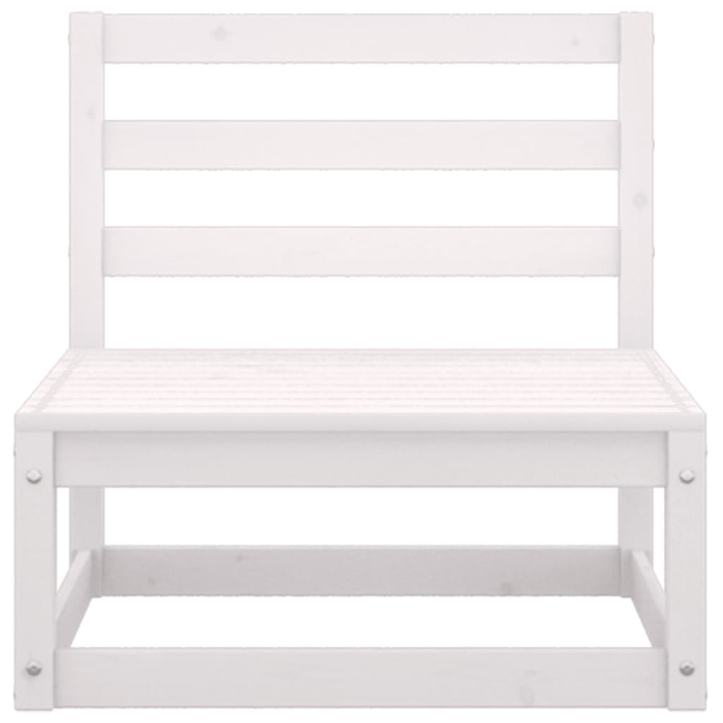 7 Piece Garden Lounge Set Solid Wood Pine