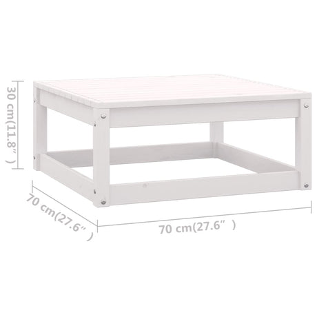 5 Piece Garden Lounge Set Solid Wood Pine