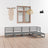 5 Piece Garden Lounge Set Solid Wood Pine