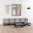 6 Piece Garden Lounge Set Solid Wood Pine