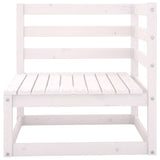 5 Piece Garden Lounge Set Solid Pinewood