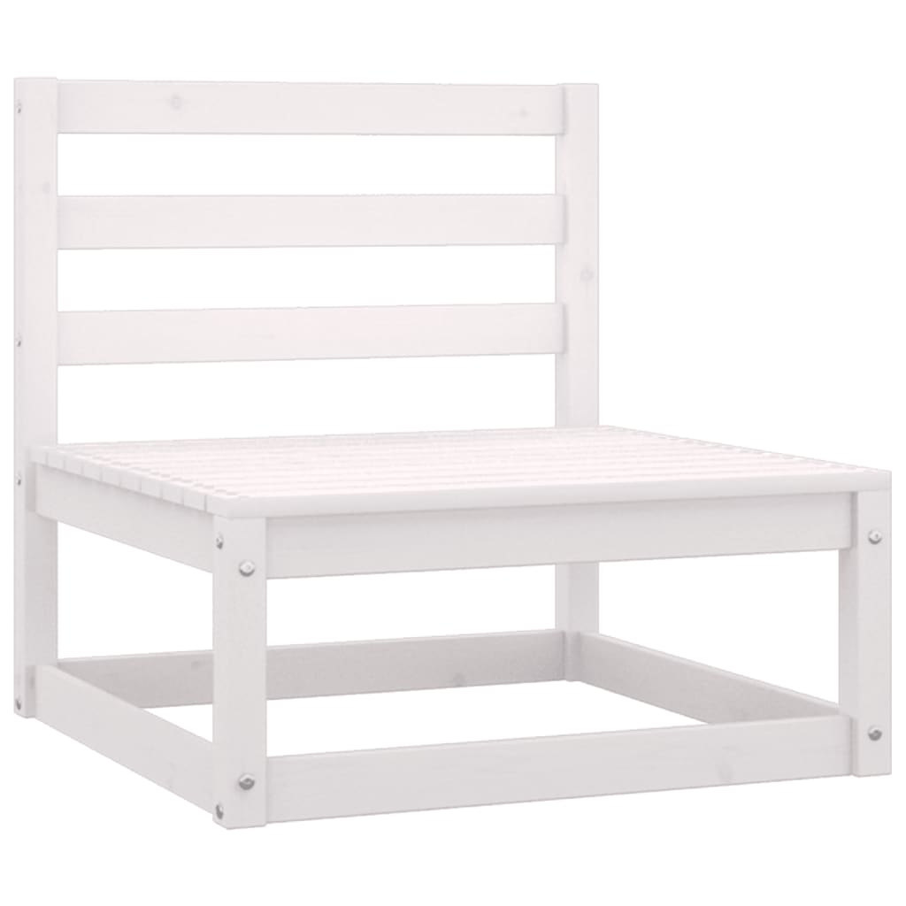 5 Piece Garden Lounge Set Solid Pinewood