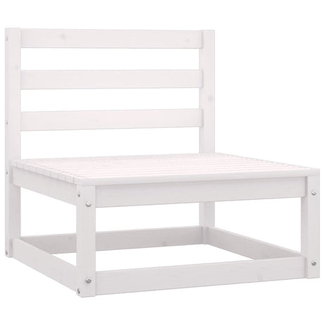 5 Piece Garden Lounge Set Solid Pinewood