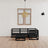 5 Piece Garden Lounge Set Solid Wood Pine