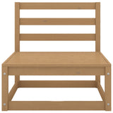 10 Piece Garden Lounge Set Solid Pinewood
