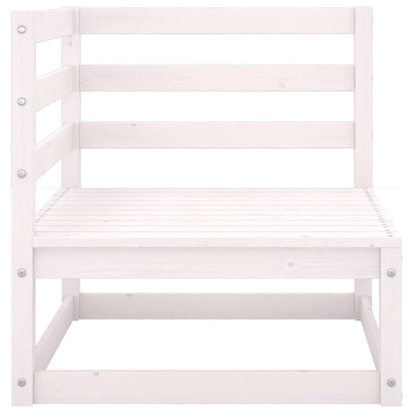 10 Piece Garden Lounge Set Solid Pinewood