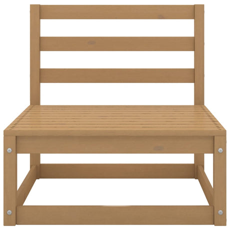 8 Piece Garden Lounge Set Solid Pinewood