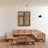 12 Piece Garden Lounge Set Solid Pinewood
