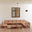 12 Piece Garden Lounge Set Solid Pinewood