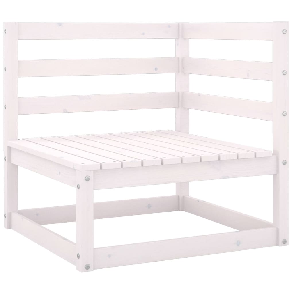 7 Piece Garden Lounge Set Solid Wood Pine
