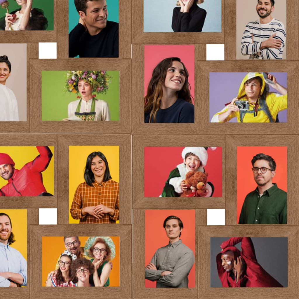 Collage Photo Frame For Picture Mdf