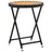 Tea Table 60 Cm Poly Rattan And Solid Acacia Wood