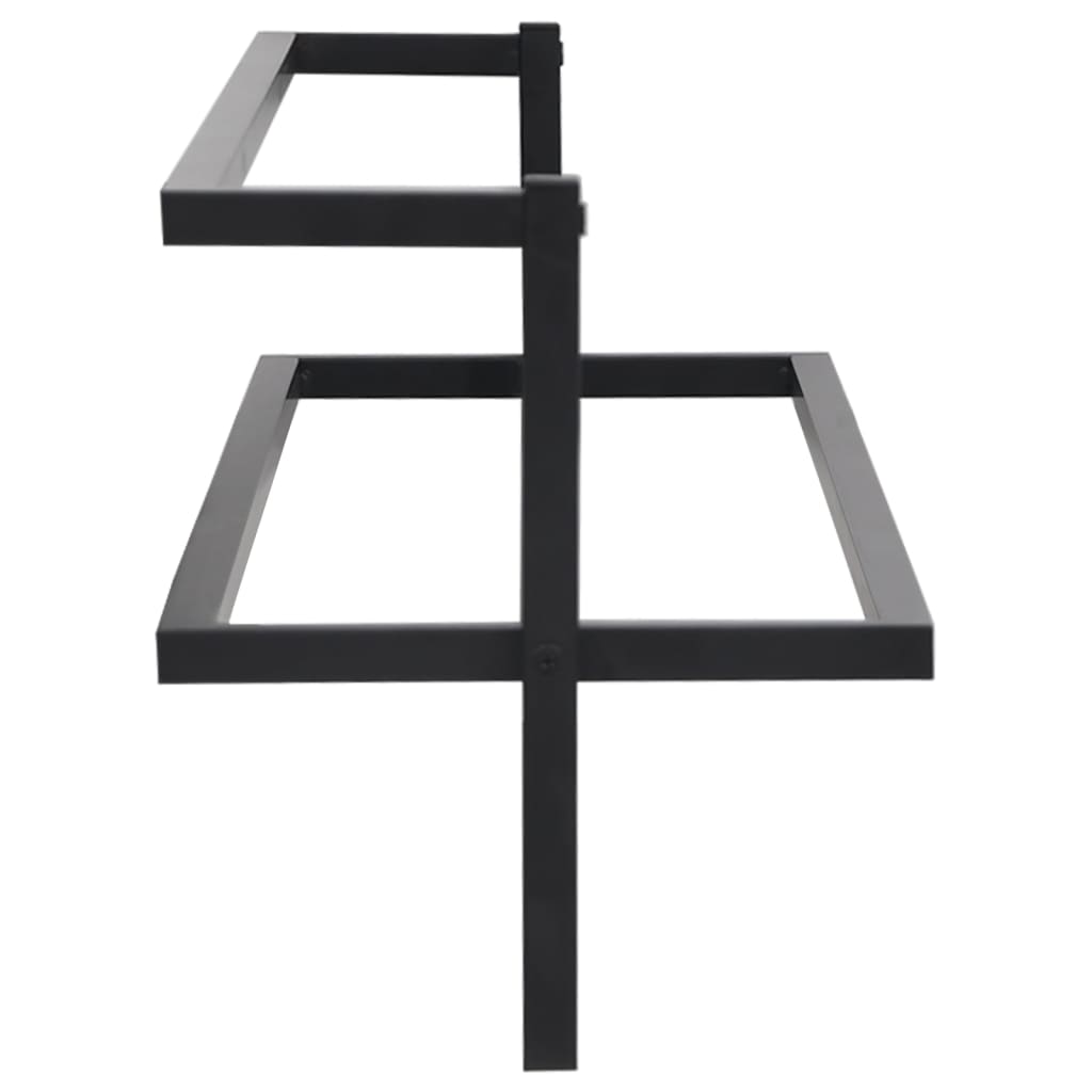 Towel Rack 95X25X22 Cm Iron