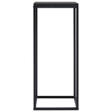 Side Tables 2 Pcs Black Steel