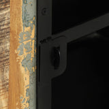 Tv Cabinet 110X30X45 Cm Solid Reclaimed Wood