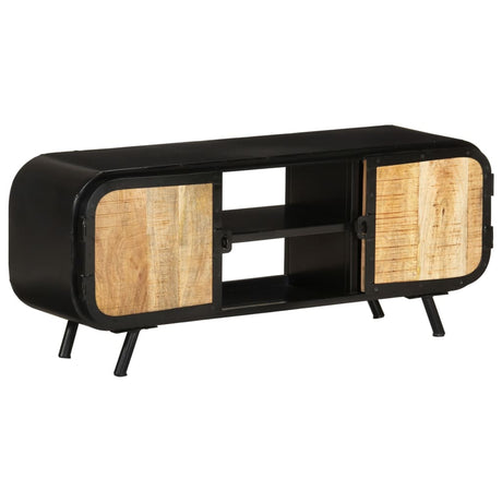 Tv Cabinet 110X30X45 Cm Solid Reclaimed Wood