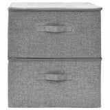 Storage Boxes 2 Pcs Fabric 43X34X23 Cm