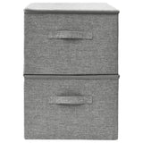 Storage Boxes 2 Pcs Fabric 43X34X23 Cm