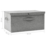 Storage Box Fabric 50X30X25 Cm