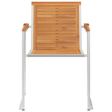 Garden Chairs 4 Pcs And Stainless Steel