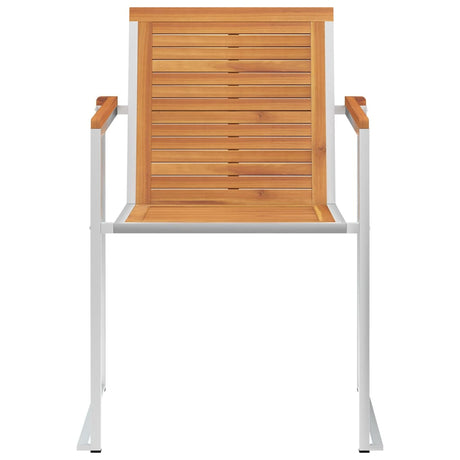 Garden Chairs 4 Pcs And Stainless Steel
