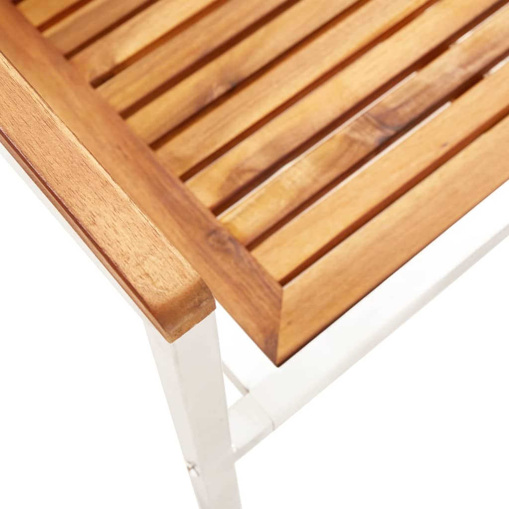 Garden Chairs 4 Pcs And Stainless Steel
