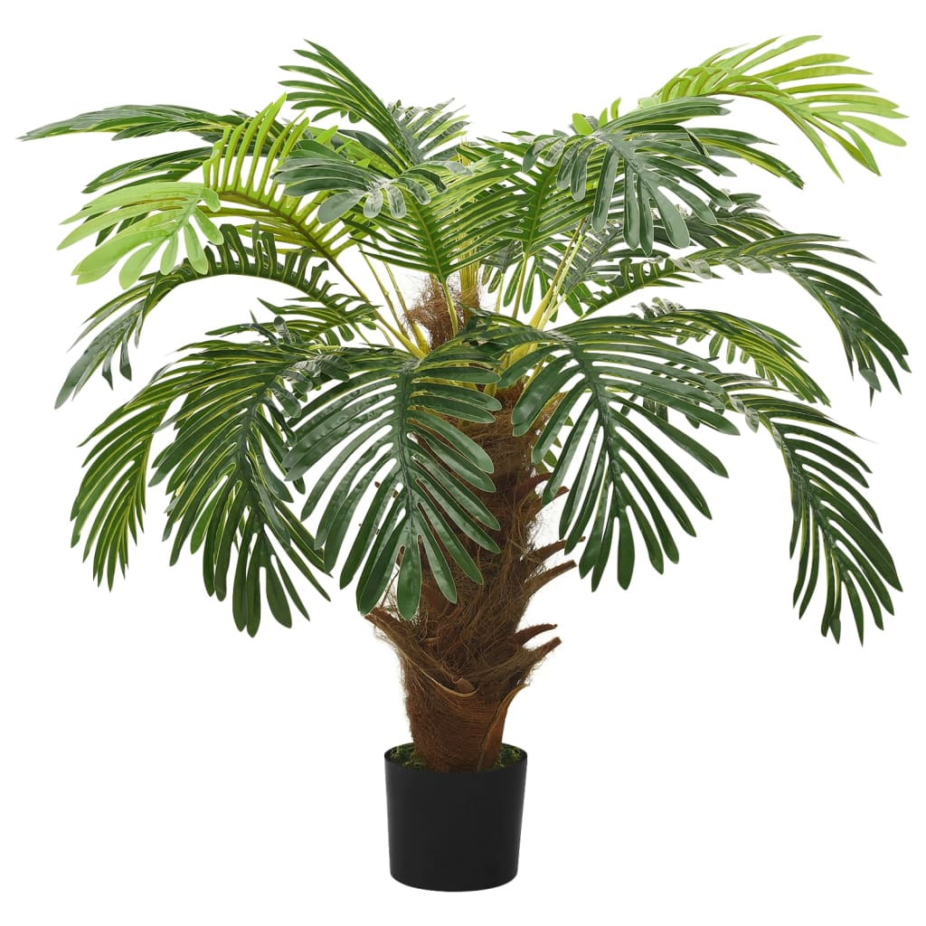 Artificial Cycas Palm With Pot Green