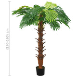 Artificial Cycas Palm With Pot Green