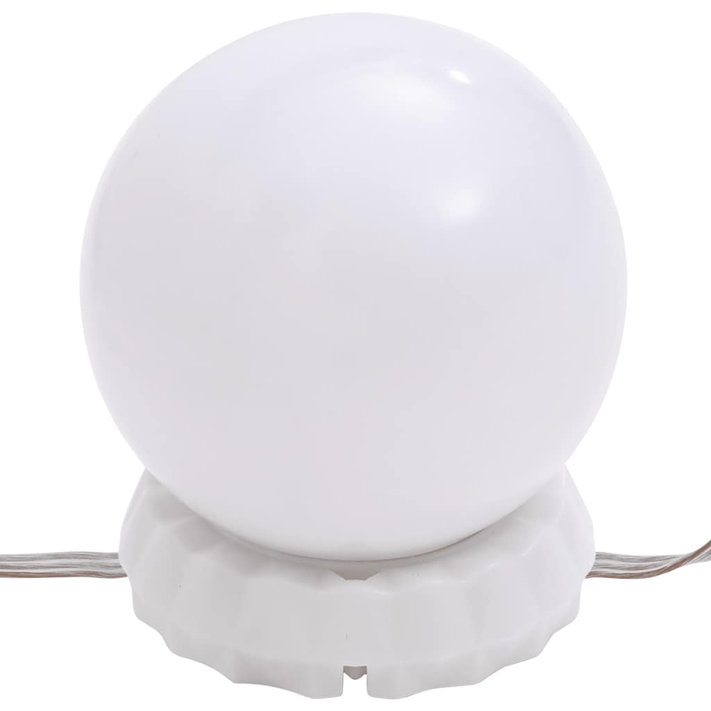 Mirror Light With 8 Led Light Bulbs Warm White And Cold White