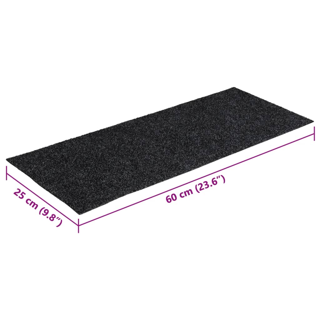 Self-Adhesive Stair Mats Rectangular 15 Pcs