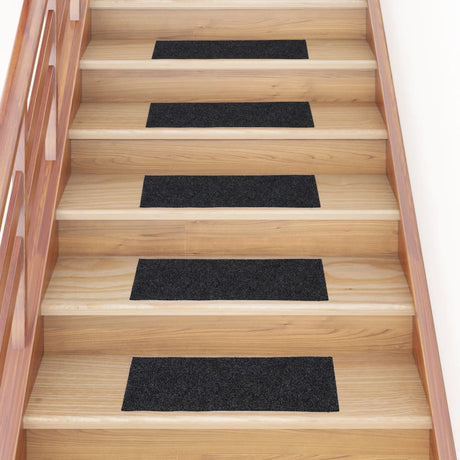 Self-Adhesive Stair Mats Rectangular 15 Pcs