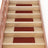 Self-Adhesive Stair Mats Rectangular 15 Pcs