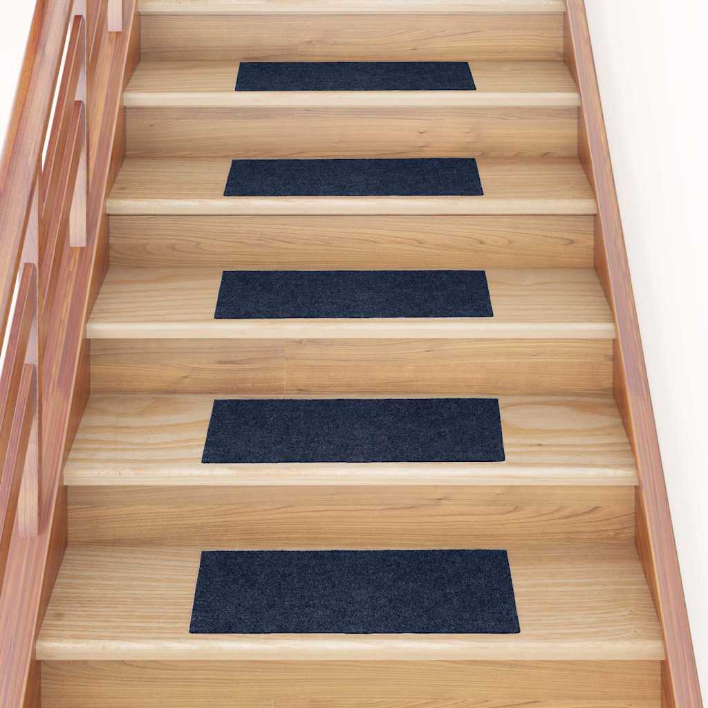 Self-Adhesive Stair Mats Rectangular 15 Pcs