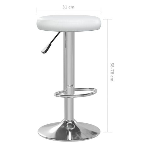 Bar Stools 2 Pcs Faux Leather
