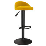 Bar Stools 2 Pcs Velvet