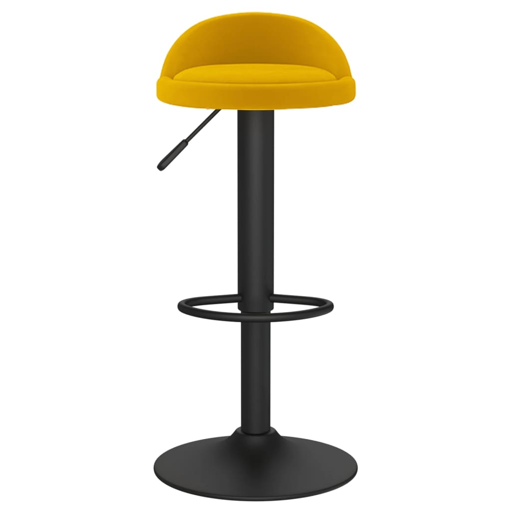 Bar Stools 2 Pcs Velvet
