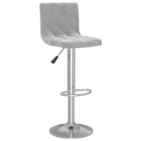 Bar Stools 2 Pcs Velvet